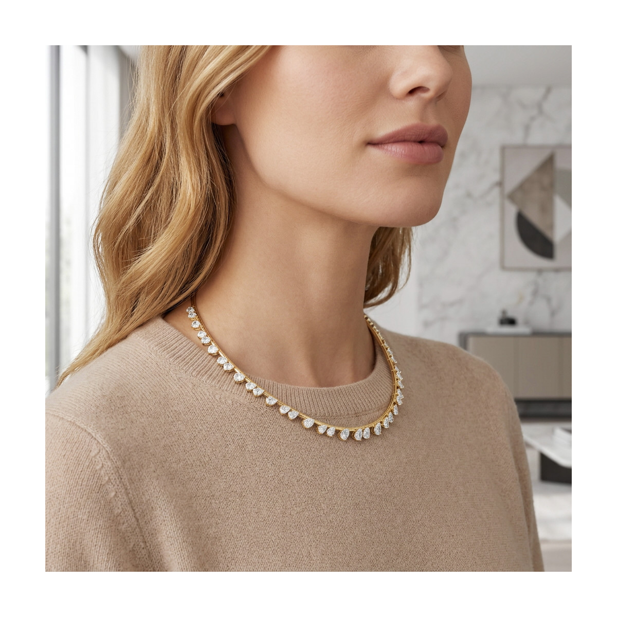 Collar Diamante Lab-Grown