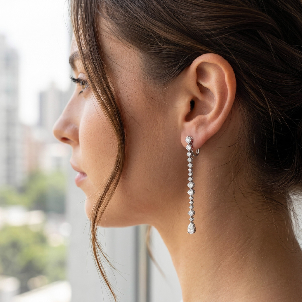 Pendientes Diamante Lab-Grown
