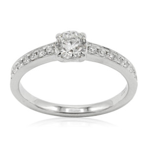 Fusion & Solitaire ring