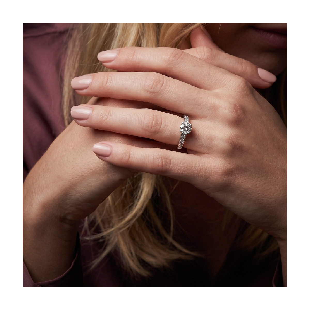 Fusion & Solitaire ring