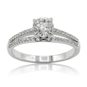 Fusion & Solitaire ring