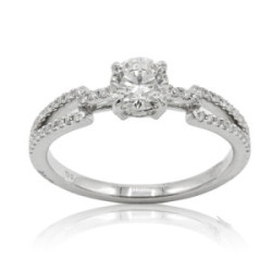 Fusion & Solitaire ring