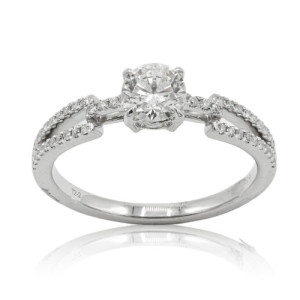 Fusion & Solitaire ring