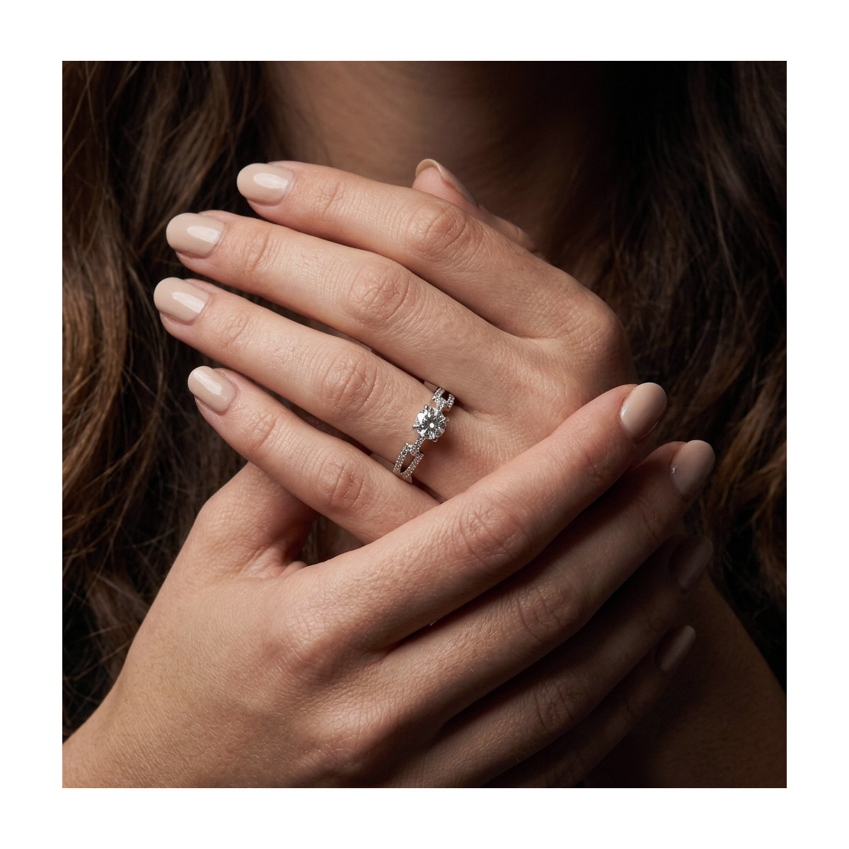 Fusion & Solitaire ring