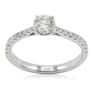 Fusion & Solitaire ring