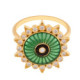 Gold and Diamonds Ring