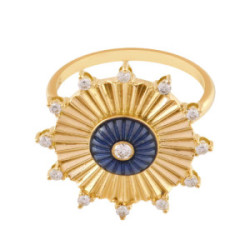 Gold and Diamonds Ring
