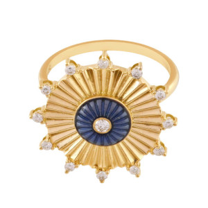 Gold and Diamonds Ring