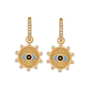 Gold and Diamonds Earrings