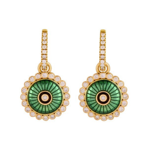 Gold and Diamonds Earrings