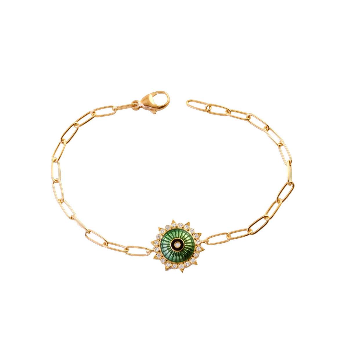 Gold and Diamonds Bracelet