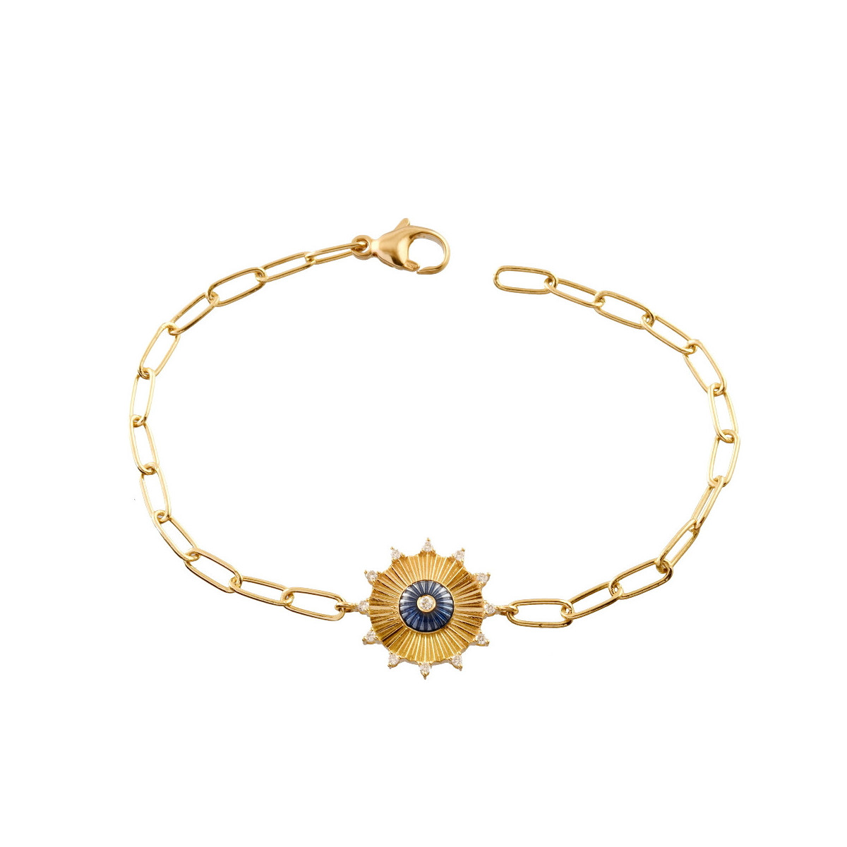 Gold and Diamonds Bracelet