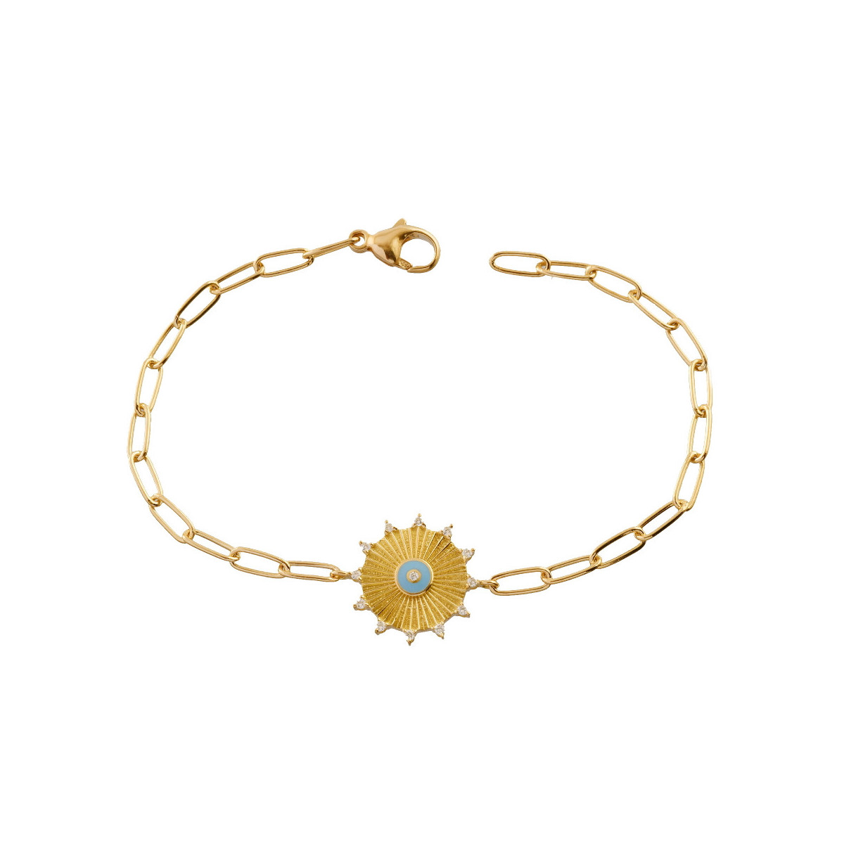 Gold and Diamonds bracelet