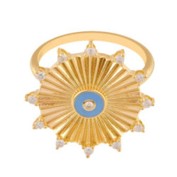 Anillo oro y diamantes