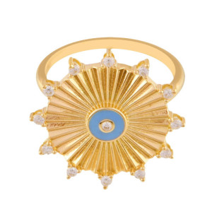 Anillo oro y diamantes