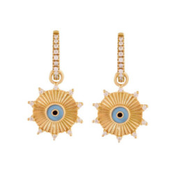 Pendientes oro y diamantes