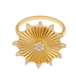 Anillo oro y diamantes