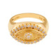Anillo oro y diamantes