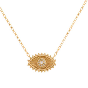 Collar oro y diamantes