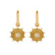 Pendientes oro y diamantes