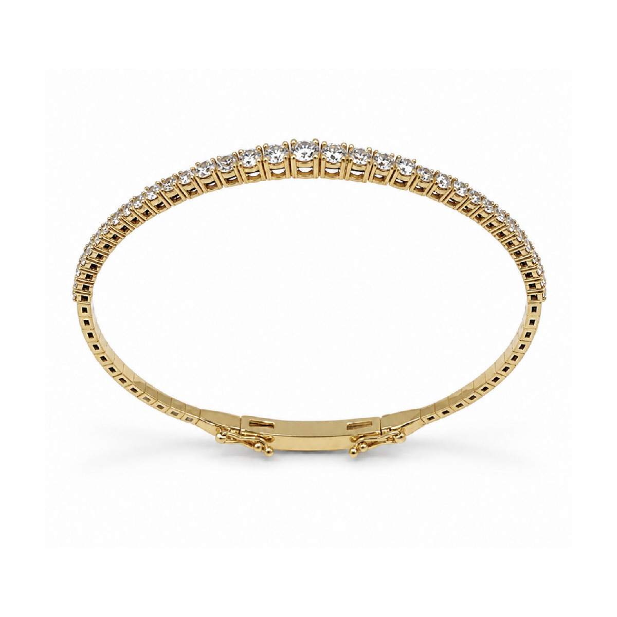 Gold and Diamonds Bracelet