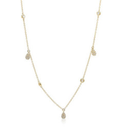 Collar oro y diamantes