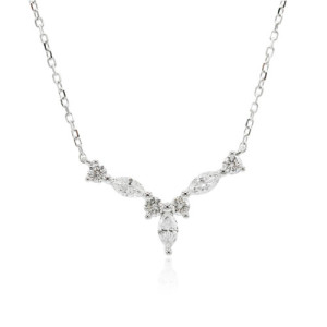 Collar oro y diamantes