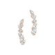 Ear Crawler oro y diamantes