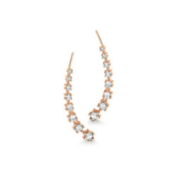 Ear Crawler oro y diamantes