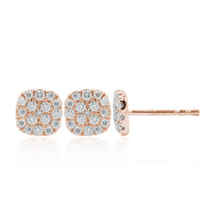 Pendientes oro y diamantes